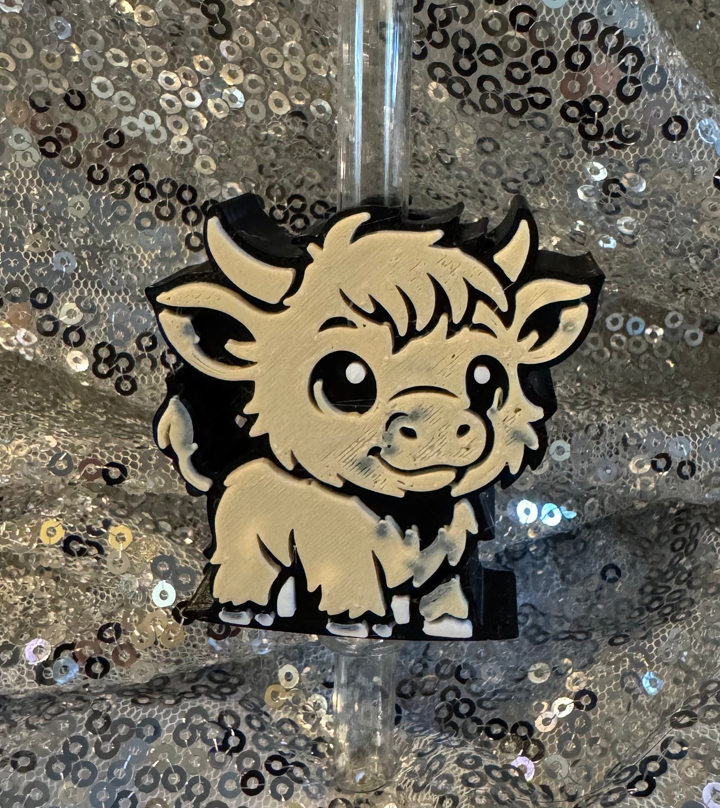 Tan Highland Cow