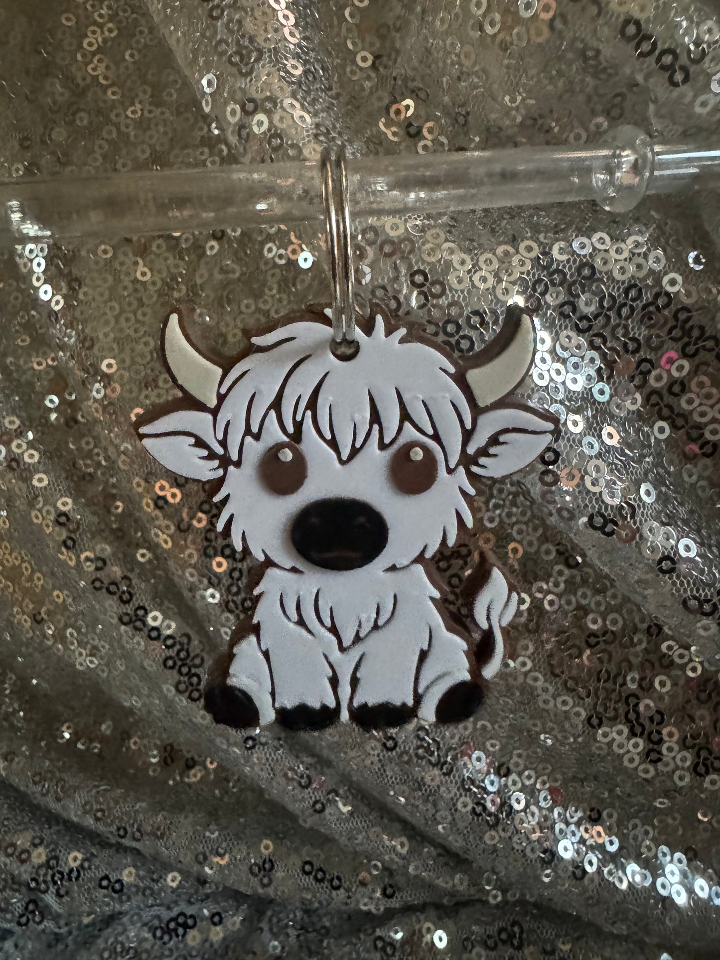 White Highland Cow
