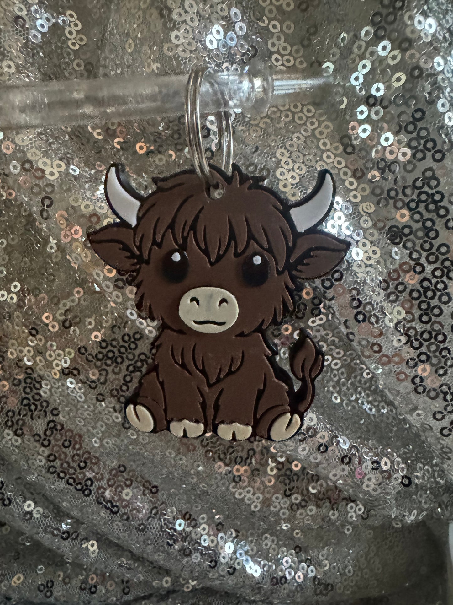 Brown Highland Cow