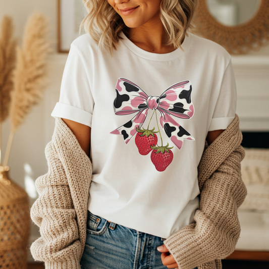 Cow Bow w/ Cherries