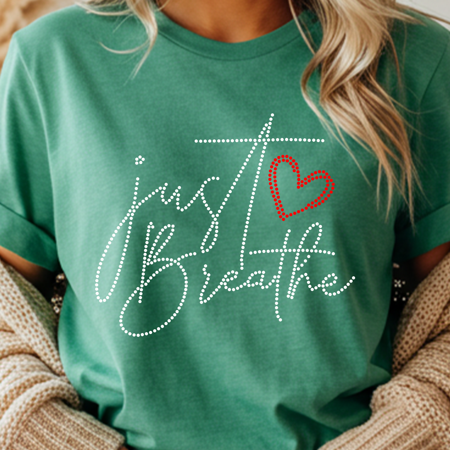 Rhinestones Just Breathe