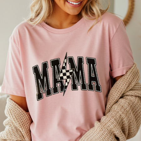 Checkered Bolt Mama