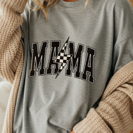 Checkered Bolt Mama