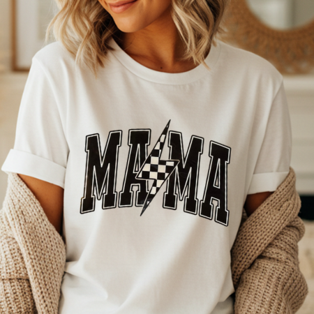 Checkered Bolt Mama