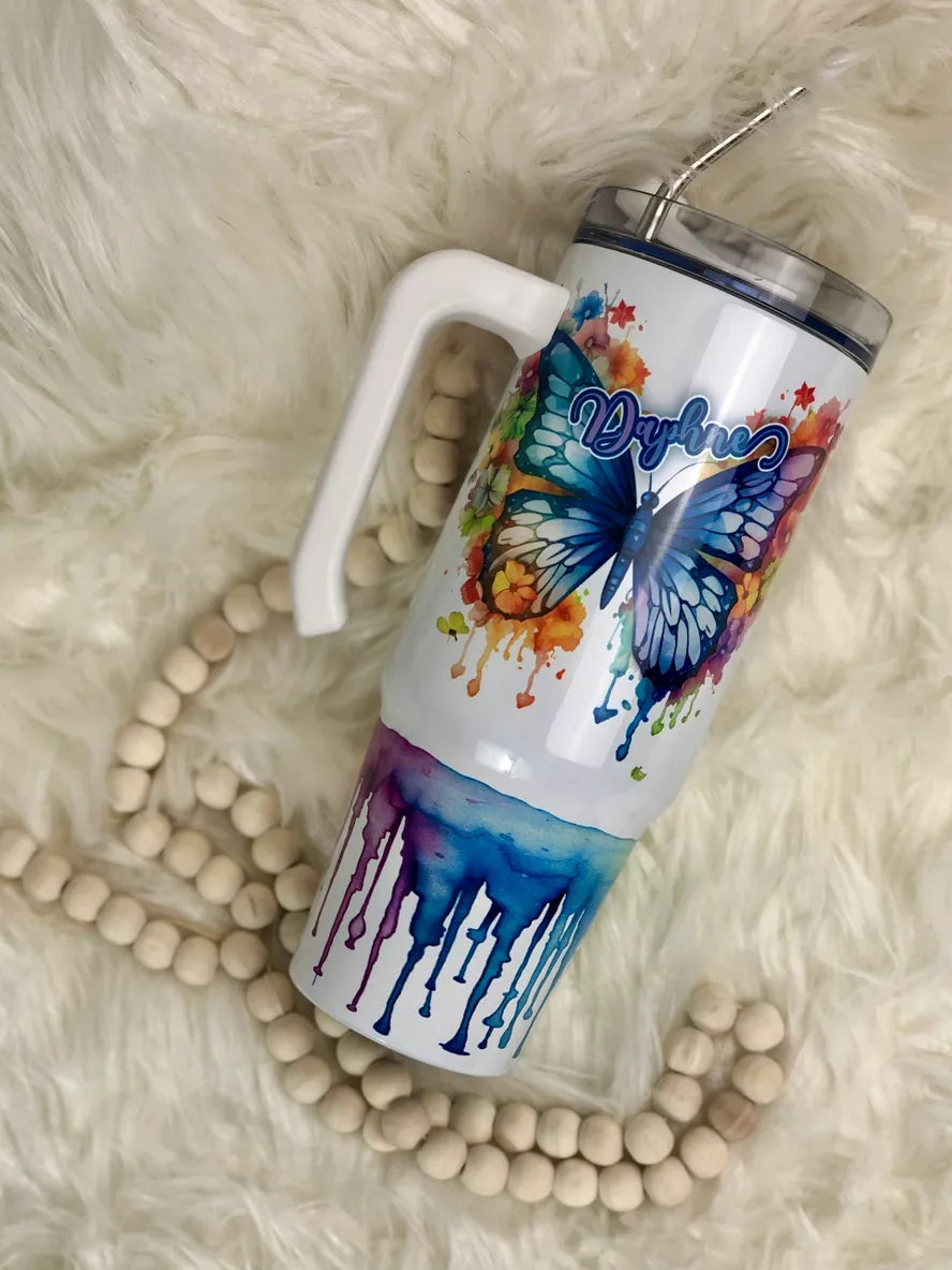 30oz Grippy Sublimation Tumbler Photo Cup