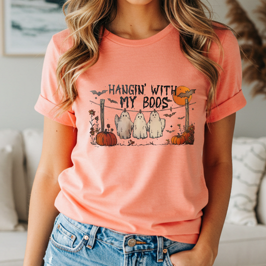 Hangin' With My Boos Short Sleeve T-Shirt