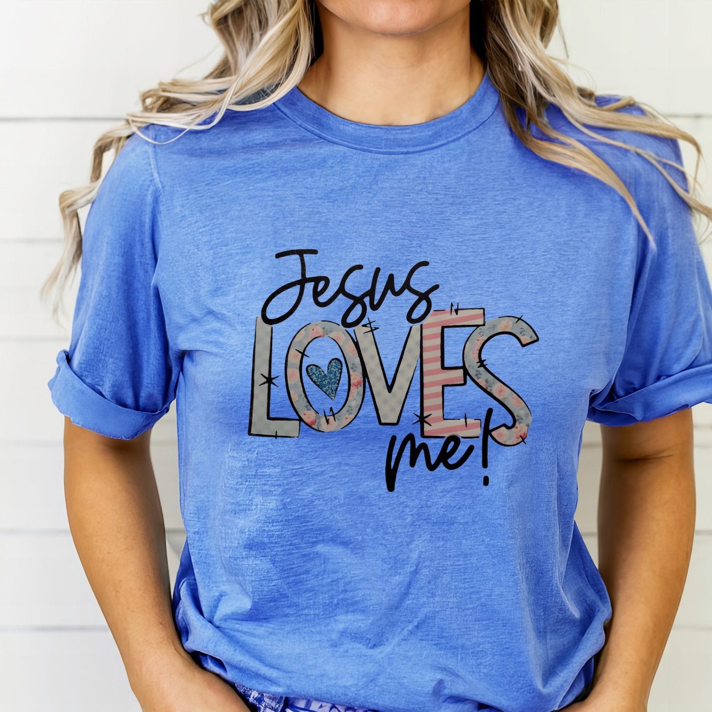 Jesus Loves Me Short Sleeve T-shirt