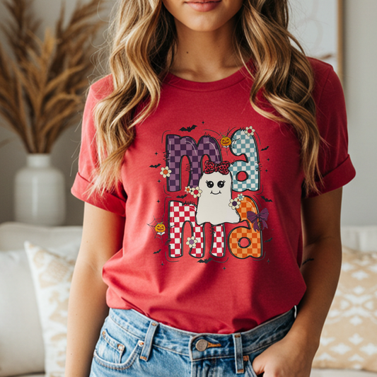 Mama Ghost Short Sleeve T-Shirt