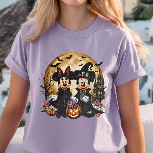 Haunted Halloween Short Sleeve T-Shirt