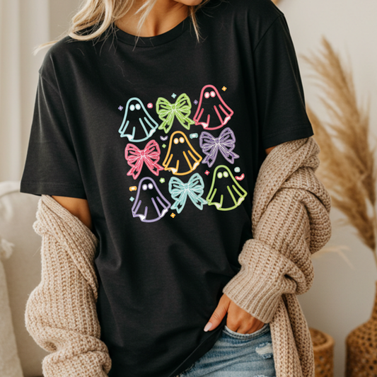 Neon Ghosts Short Sleeve T-Shirt