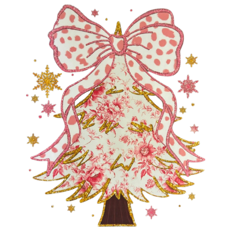 Pink and Gold Tree