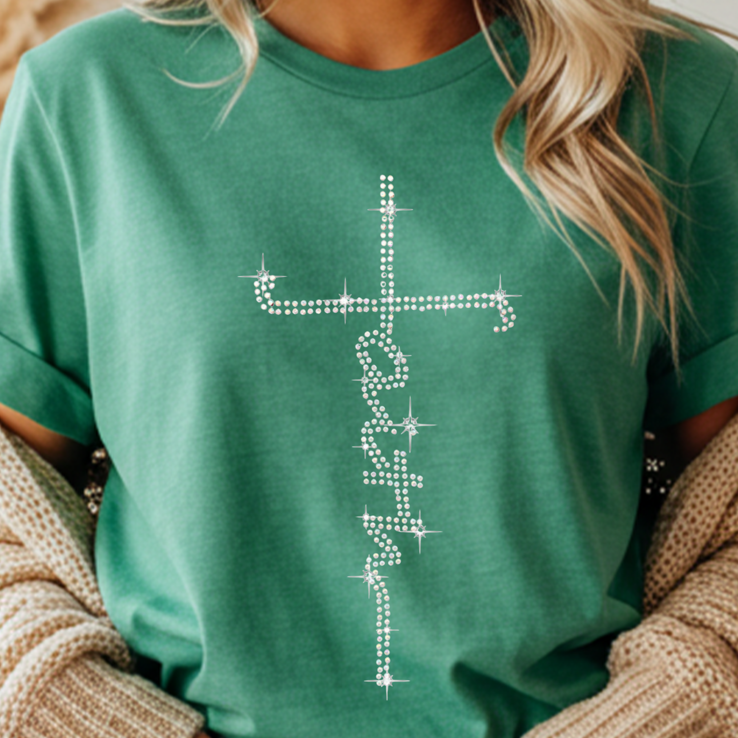 Rhinestones Faith