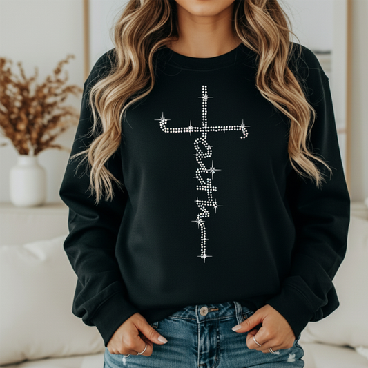 Rhinestones Faith