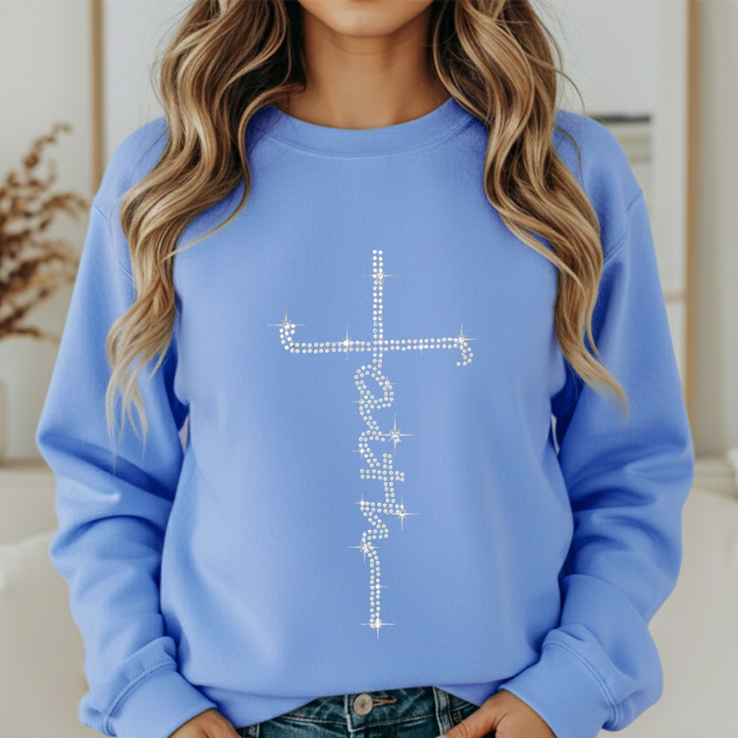 Rhinestones Faith