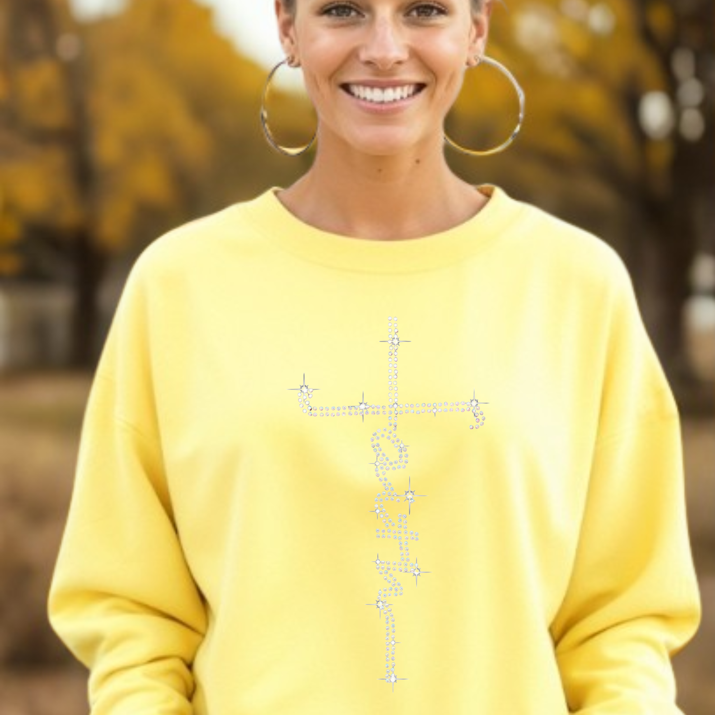 Rhinestones Faith