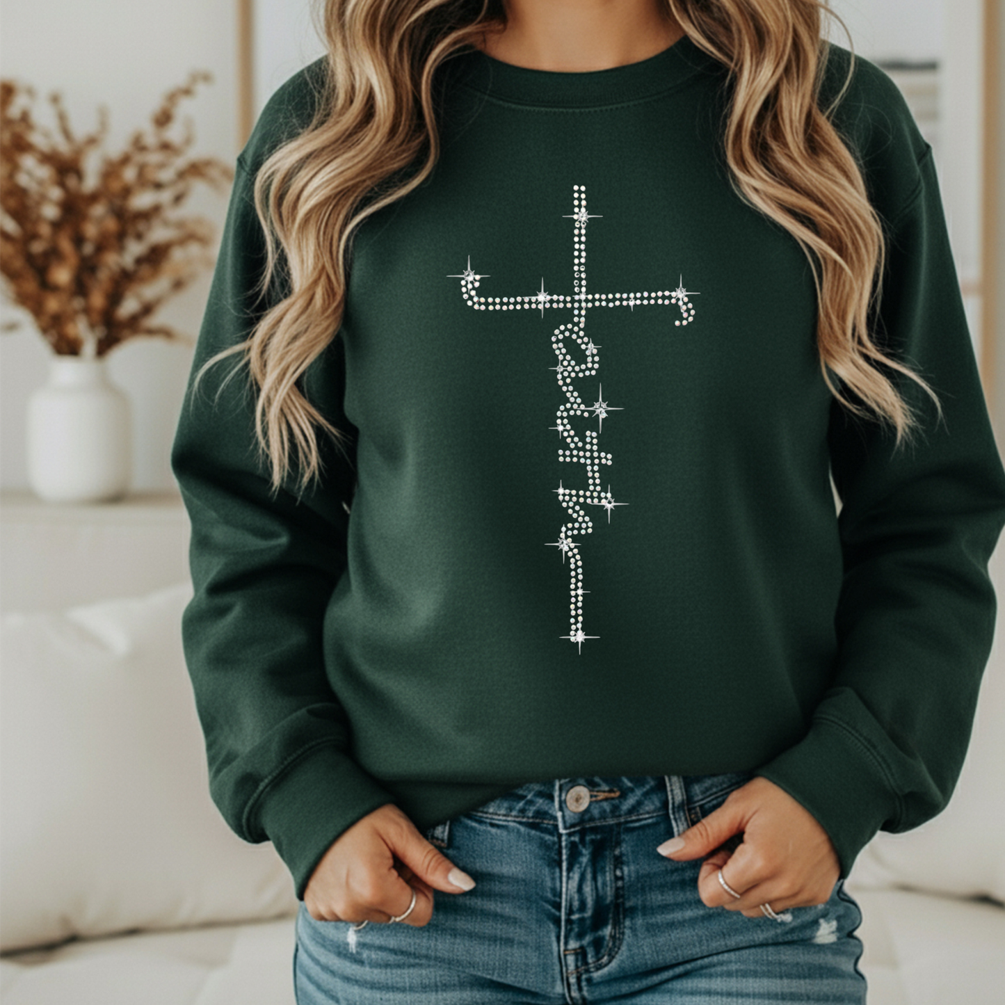 Rhinestones Faith