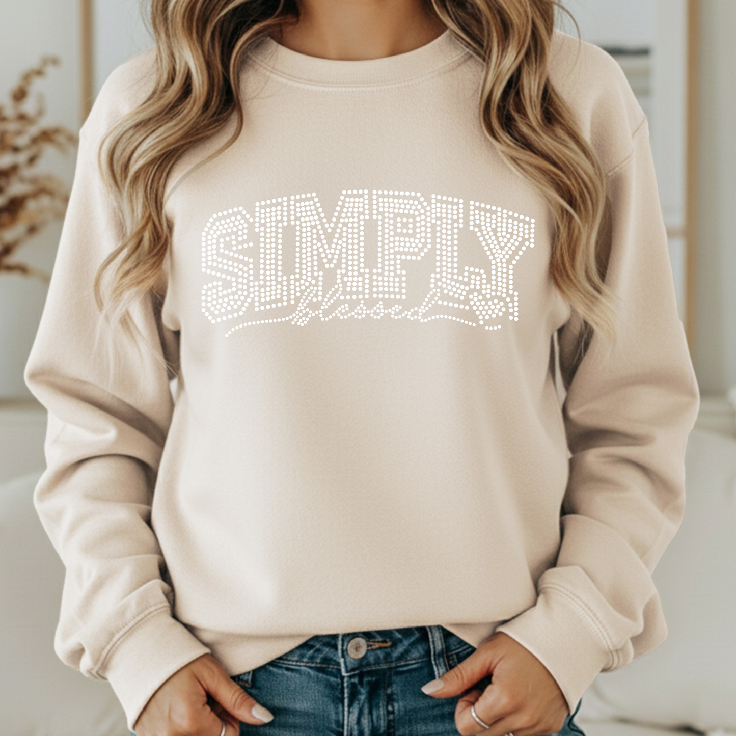 Rhinestones Simply Blessed