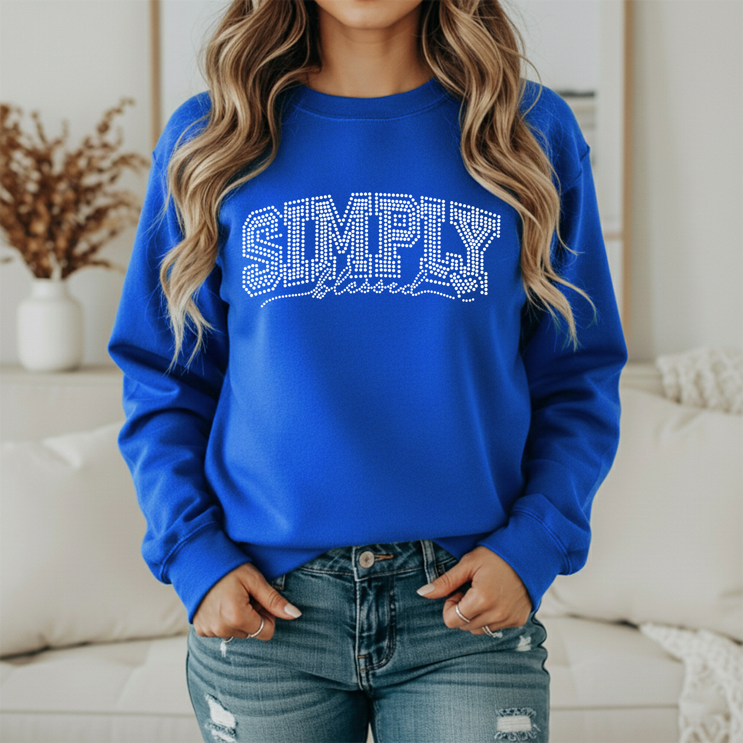 Rhinestones Simply Blessed