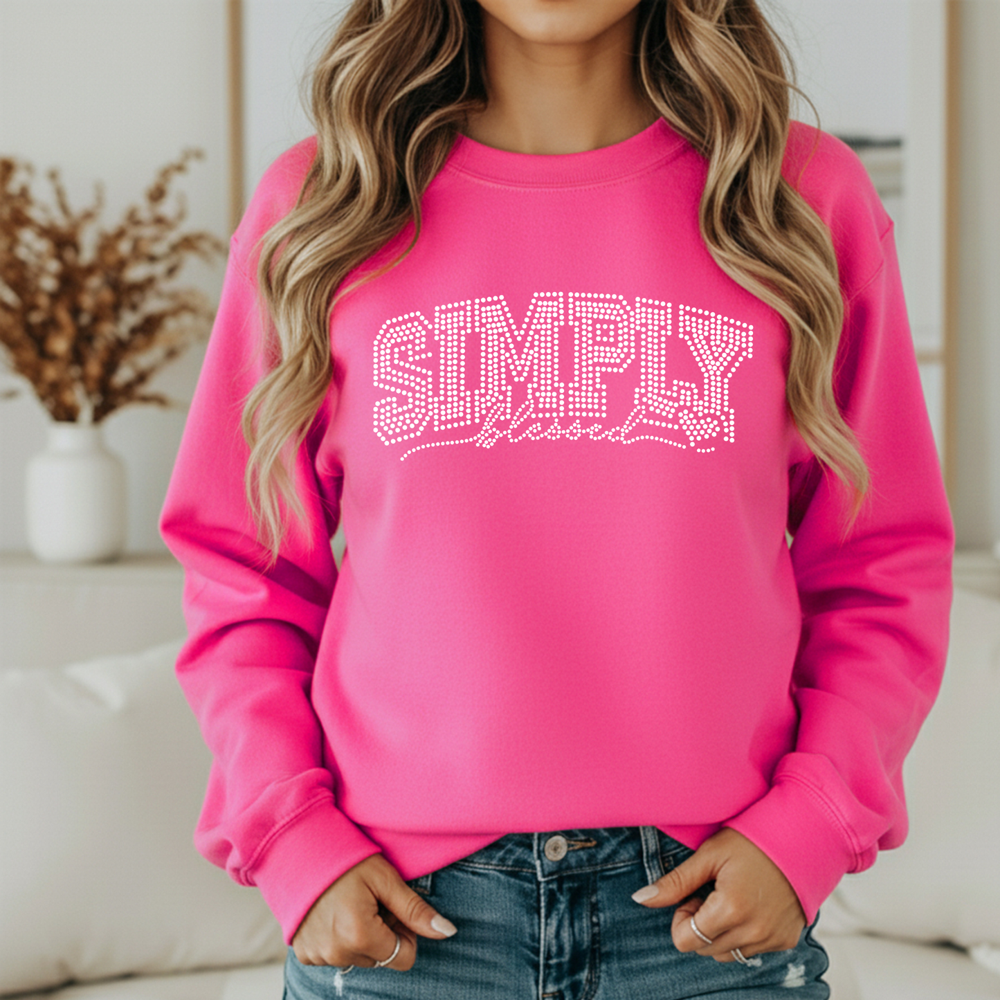 Rhinestones Simply Blessed