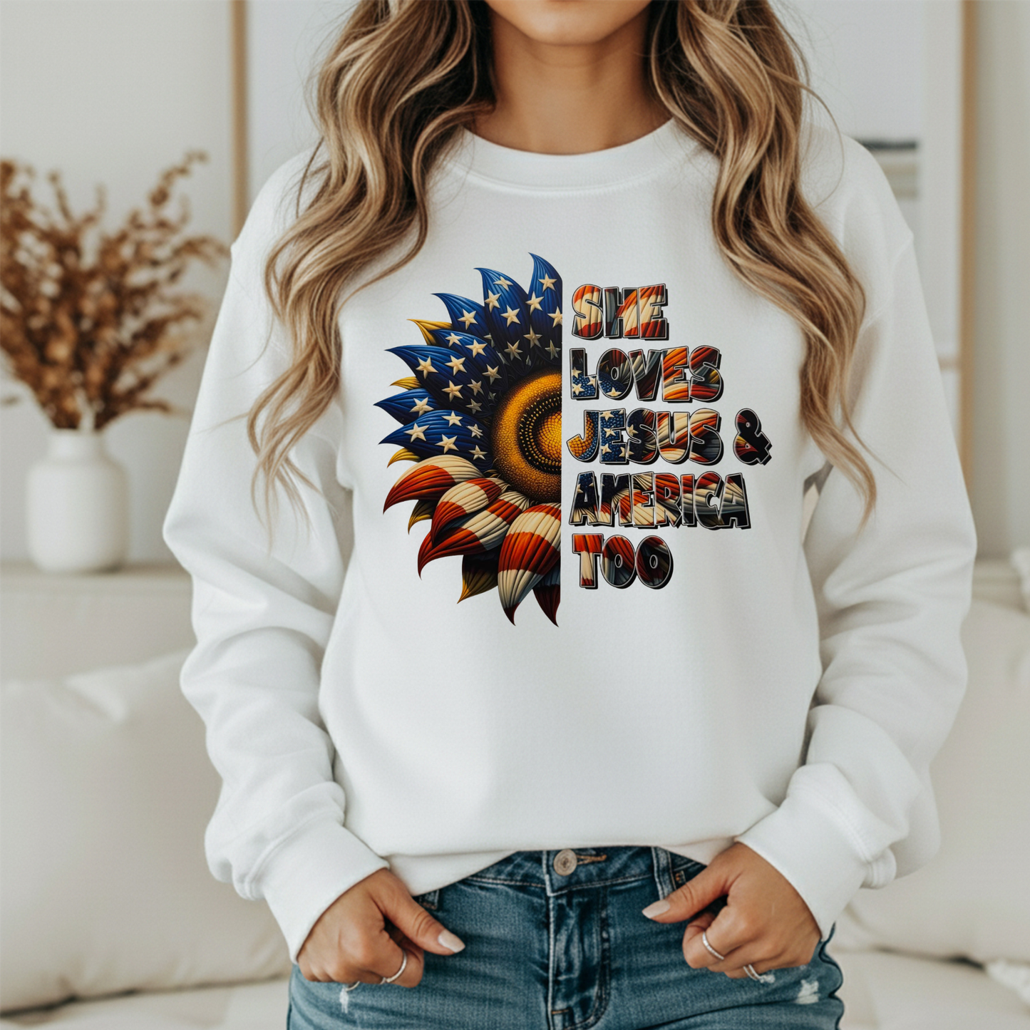 She Loves Jesus and America Too