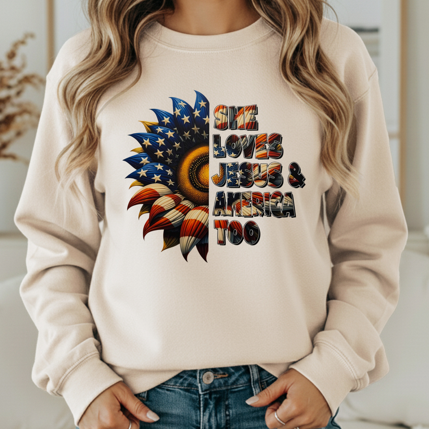 She Loves Jesus and America Too
