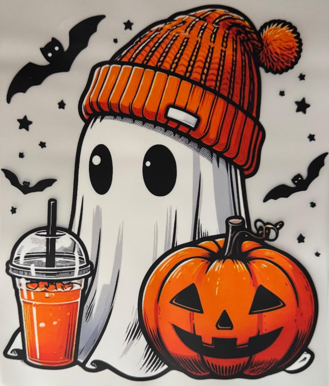 Ghost Coffee and Pumpkin