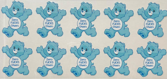 Zero F*s given Cuss Bear