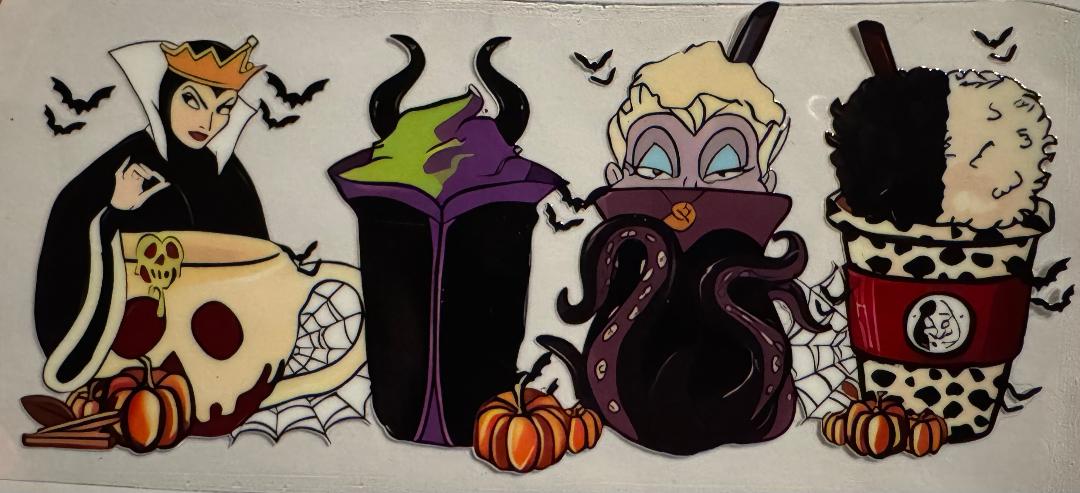 Evil Queen Halloween cups