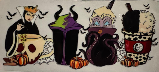 Evil Queen Halloween cups