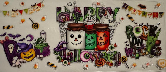Happy Halloween Jars