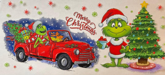 Grinch Red truck
