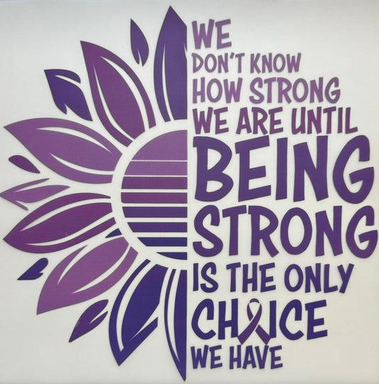 Being Strong