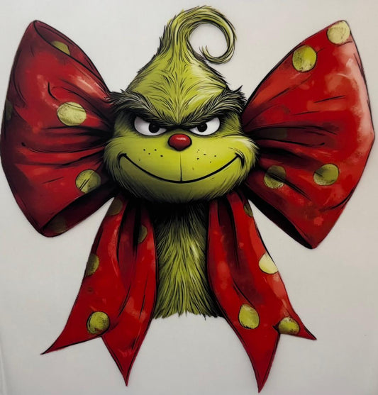 Red Bow Grinch