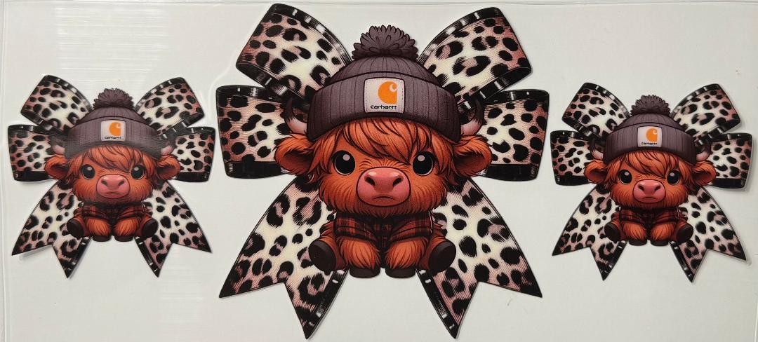 Highland Cow brown carhartt