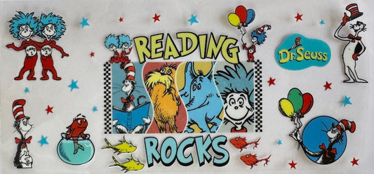 Dr Seuss Reading rocks