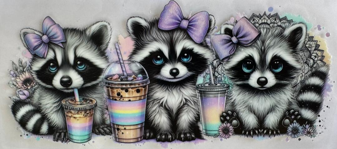 Cute Racoon Coffee
