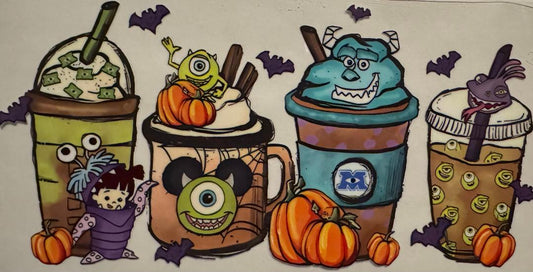 Monster Inc Halloween cups