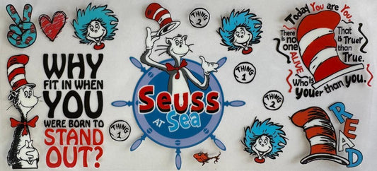 Dr Seuss Born to stand out