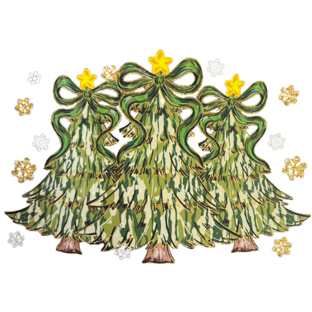 Snowflakes and Christmas Trees