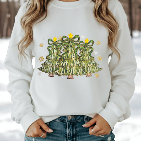 Snowflakes and Christmas Trees