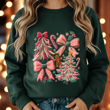 Christmas Yarn Trees